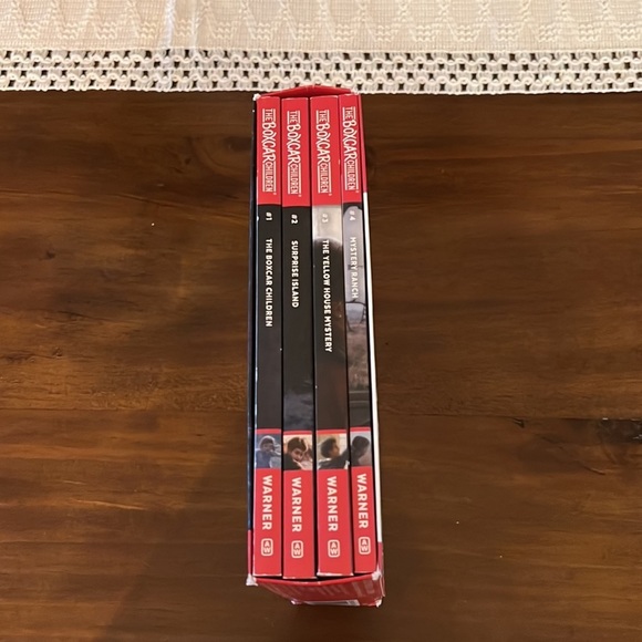 The Boxcar Children. Books 1-4. Good used condition. - Picture 3 of 4